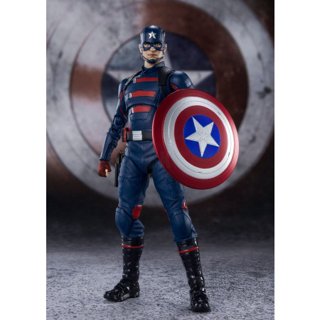The Falcon and the Winter Soldier S.H. Figuarts akčná figúrka Captain America (John F. Walker) 15 cm